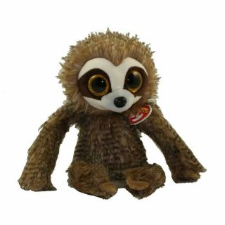 Sully Sloth Ty Beanie Boos Plush Stuffed Animal Figure Medium 13 " With Tags
