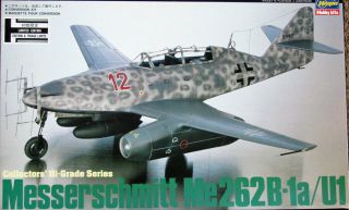 Hasegawa 1/32 Model Airplane Kit Messerschmitt Me262b - 1a/u1 Ch5 Hi Grade Oop