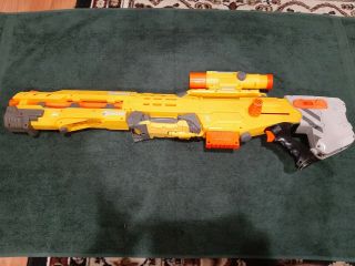 Nerf 2006 N - Strike Longshot Cs - 6 With Front Blaster,  Clip,  Scope,  Discontinued