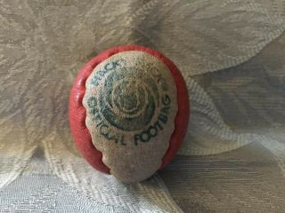Vintage Wham O Hacky Sack Official Leather Footbag Red White 4151994