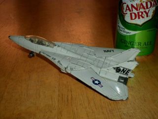 [ Usa ] F - 14 Tomcat Fighter Plane,  Die Cast Metal Toy,  7.  25 " Length [ Ertl Toy]