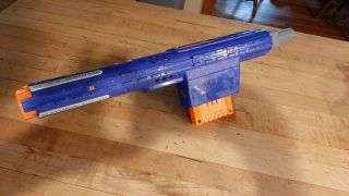 Nerf Raider CS 35 Blaster Rifle and Stock,  2 Clips and EXTRA Parts 3