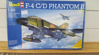 Revell 1:48 Scale F - 4 C/d Phantom Ii Aircraft Plastic Model Kit
