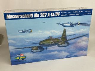 Hobbyboss 1/48 Messerschmitt Me 262 A - 1a/u4,  Contents.