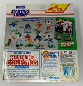 Starting Lineup Troy Aikman 1992 action figure 2