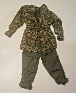 1/6 Scale Ww2 German Waffen Ss Camo Smock And Pants