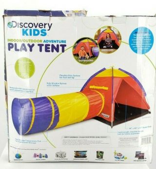 Discovery Kids Indoor Outdoor Adventure Play Tent