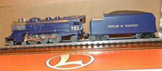 Lionel 6 - 18679 Texas & Pacific T&p 4 - 6 - 2 Steam W/case J.  C.  Penney 1999 C8