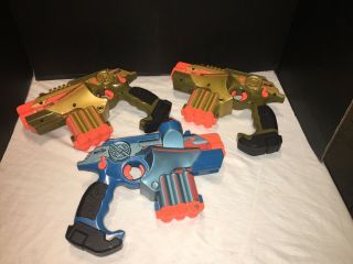 Nerf Lazer Tag Phoenix Ltx Tagger 3 Pack Lazer Guns