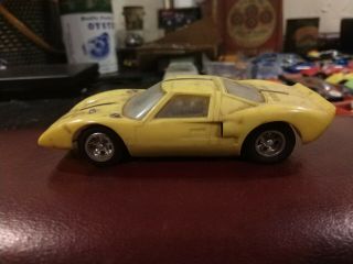1/32 Scale Strombecker Ford Gt 40 Slot Car Yellow