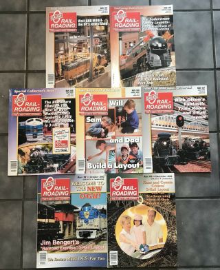 Train O Gauge Rail - Roading Magazines Toy Train Complete Year 2002