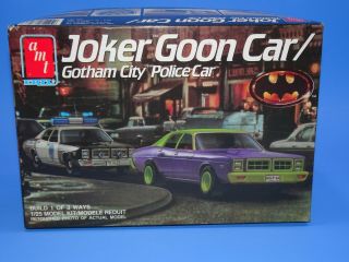 Amt Ertl Joker Goon Car/gotham City Police Car 1/25 Scale