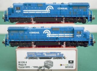 Conrail 6019 Ge C39 - 8 Phase Iii Dcc Ready Rivet Counter N Sxt31139 O18.  39