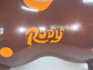 Vintage Ledra Plastic Brown 1984 Rody Horse Ride On Bouncing Toddler Pony Italy 3