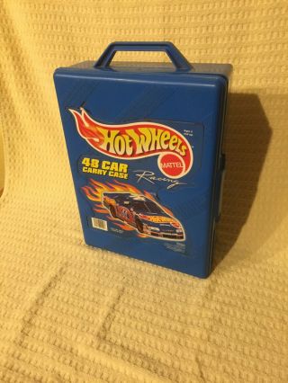Vintage Hot Wheels Case With 57 Cars