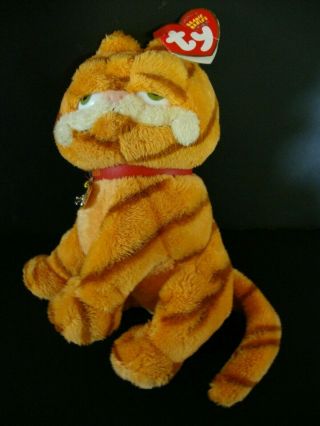 Ty Beanie Baby Garfield Movie Plush Stuffed Animal Toy 2004 6 " Nwt