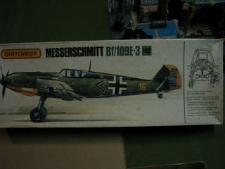 Vintage 1:32 Vintage 1988 Matchbox Model Messerschmitt Bf/109e - 3
