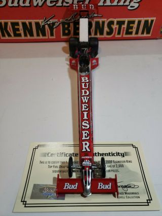 Kenny bernstein Budweiser king 1/24 scale dragster Revell NHRA diecast 3