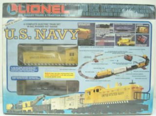 Lionel 6 - 11745 Us Navy Diesel Freight Train Set Ex/box