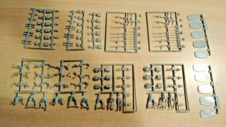 43 - 4580A AIRFIX 1/32 MULTIPOSE FIGURES BRITISH 8th ARMY Plastic Model NO BOX 2