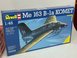 Revell 1/48 Messerschmitt Me.  163 B - 1a Komet,  Contents.