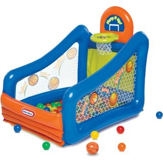 Little Tikes Hoop It Up Play Center Ball Pit Once