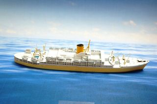 Cm Kr 66 Orgades Iii 1948 Lead Cruise Ship 7 " Model 1:1250 Miniature Waterline
