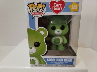 Funko Pop Animation: Care Bears - Good Luck Bear 355 Vinyl Figure