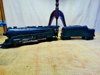 Lionel 2055 Postwar 4 - 6 - 4 Hudson 3 - Rail Engine With Tender