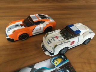Lego 75912 Speed Champions Porsche 911 Gt Finish Line Race Cars