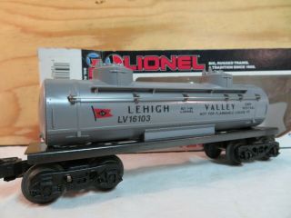Lionel Train Lv Lehigh Valley 2 - Dome Railroad Tank Car W/box 6 - 16103