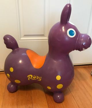 Gymnic Rody Horse Baby Toddler Ride On Vinyl Bouncing Toy Ships deflated 3