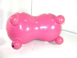 Vintage Ledra Plastic Pink 1984 Rody Horse Ride On Bouncing Toddler Pony Italy 3