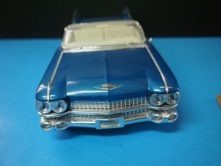 Maisto 1959 Cadillac Eldorado Biarritz Model Blue 1:18 SCALE 3