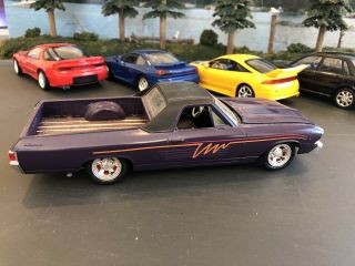 1/24 1/25 Amt Mpc 1968 Chevy El Camino Ss Supercharged Built