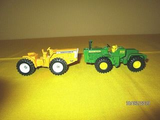 1:64 Scale Industrial Tractors,  8010 John Deere & 1600 A4t Minneapolis Moline