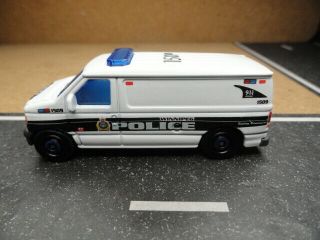 Matchbox Police Winnipeg Ford Panel Van Custom Unit