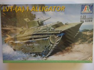 Italeri 6384 1/35 Wwii Usmc Lvt - (a) 1 Alligator Amphibious Tank