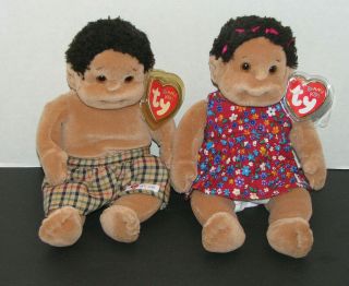Ty Beanie Kids Cutie & Rascal Plush Toys