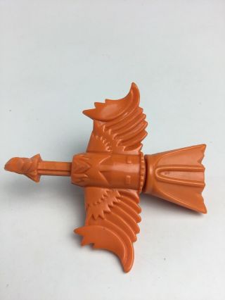Vintage 1986 Kenner Silverhawks Buzz - Saw Figure Shredator Bird Weapon