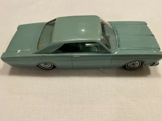 Collectible 1966 Ford Galaxy 500 7 Liter Toy Car Seaform Blue