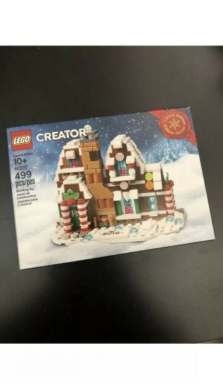 Lego Mini Gingerbread House 40337 Limited Edition Limited Quantity