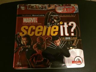 Marvel Deluxe Edition Scene It? The Dvd Game - Complete Game Set