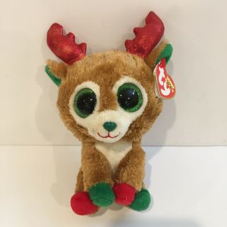 Ty Beanie Boos Alpine 6 " Reindeer