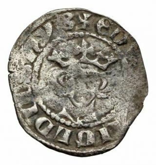 England.  Edward I.  1272 - 1307.  Ar Penny,  Canterbury Mint; Class 9b.