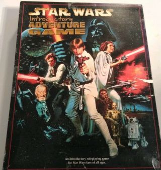 Star Wars Introductory Adventure Game Rpg West End Games 1997 Almost Complete