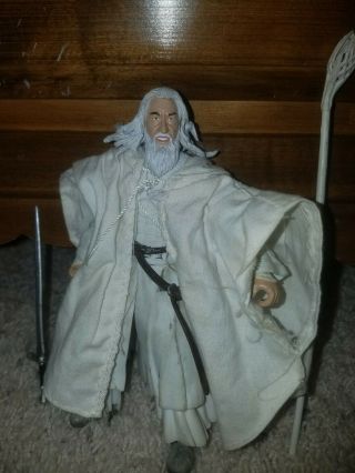 Toybiz Lord Of The Rings - Return Of The King Gandalf The White 2002 Nlp