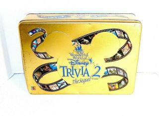 The Wonderful World Of Disney Trivia 2 Sequel Game Collectible Tin Complete