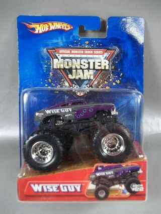 Nib 2004 Hot Wheels Monster Jam Wiseguy Monster Truck 1/64 W/shelf Wear