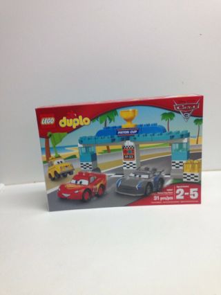 Lego 10857 - Duplo Cars - Piston Cup Race Building Kit - 2017 -